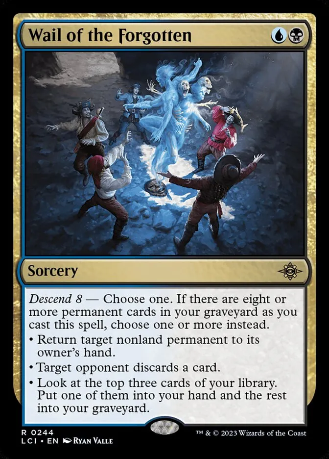 2023 The Lost Caverns of Ixalan Wail of the Forgotten rare #244 rare card image