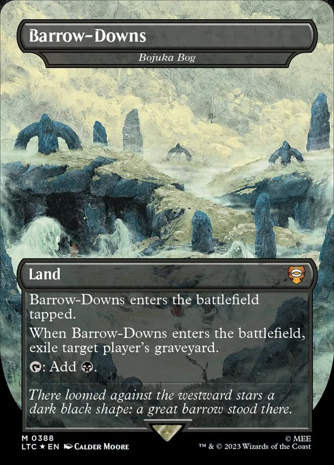 2023 Tales of Middle-earth Commander Bojuka Bog #388 mythic card image