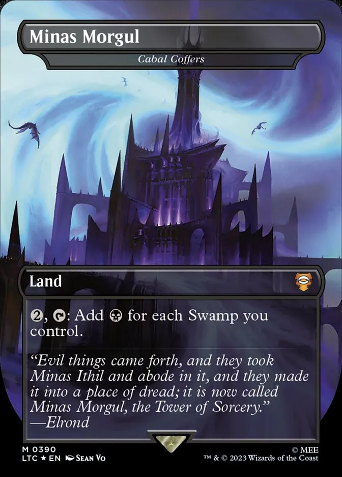 2023 Tales of Middle-earth Commander Cabal Coffers #390 mythic card image
