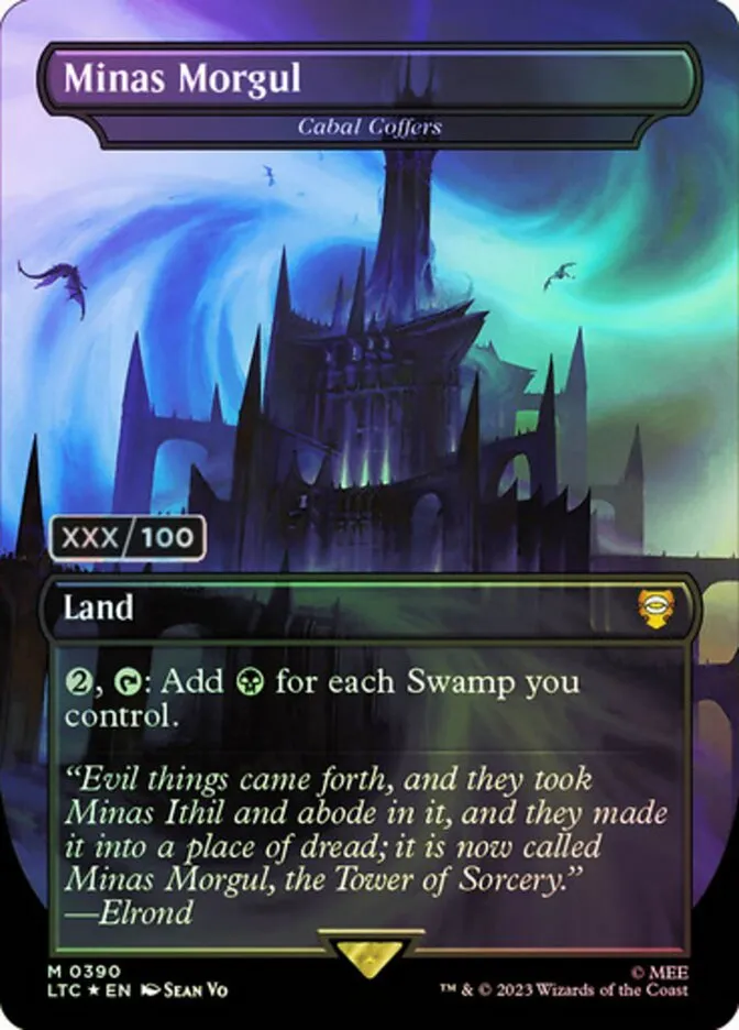 2023 Tales of Middle-earth Commander Cabal Coffers #390z mythic card image