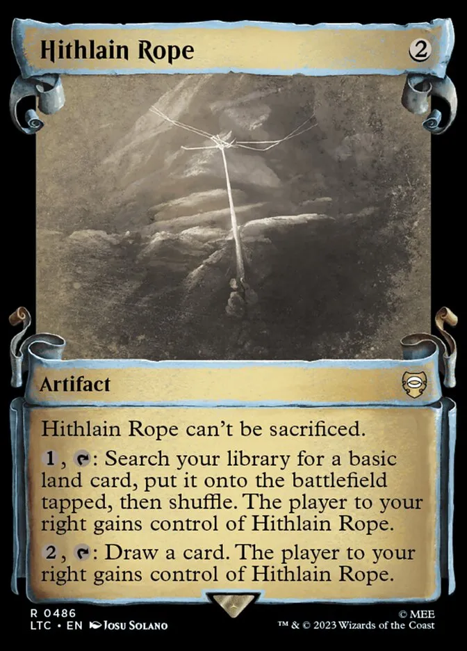2023 Tales of Middle-earth Commander Hithlain Rope #486 rare card image