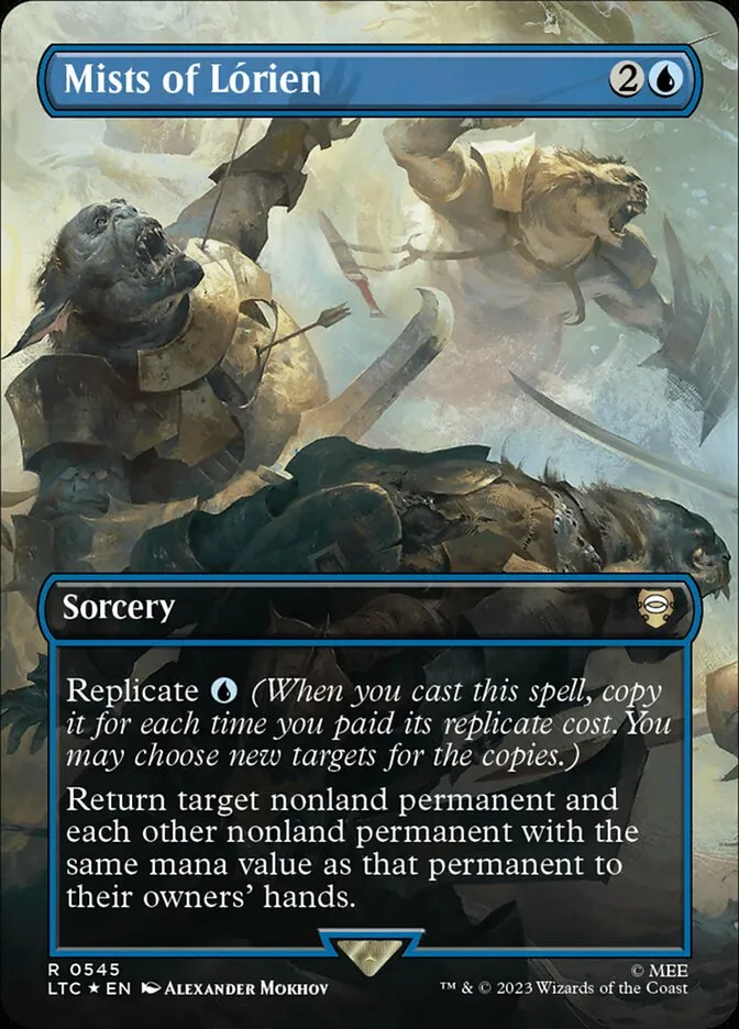 2023 Tales of Middle-earth Commander Mists of Lórien #545 rare card image