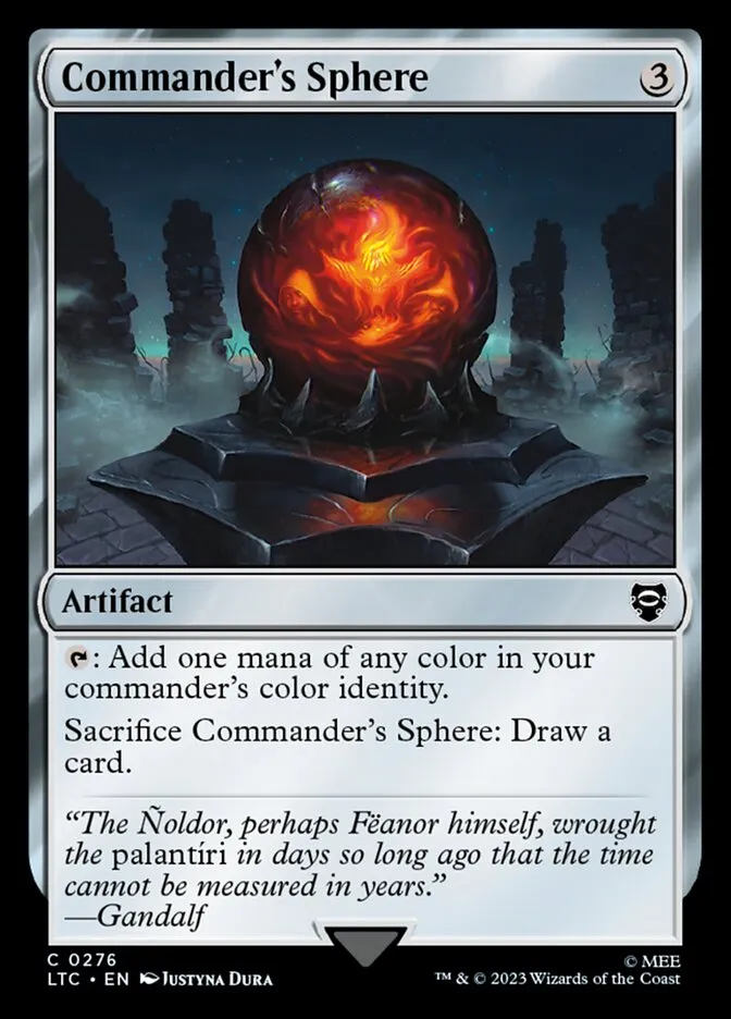 2023 Tales of Middle-earth Commander Commander's Sphere common #276 common card image