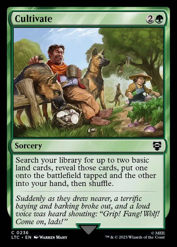 2023 Tales of Middle-earth Commander Cultivate common #236 common card image
