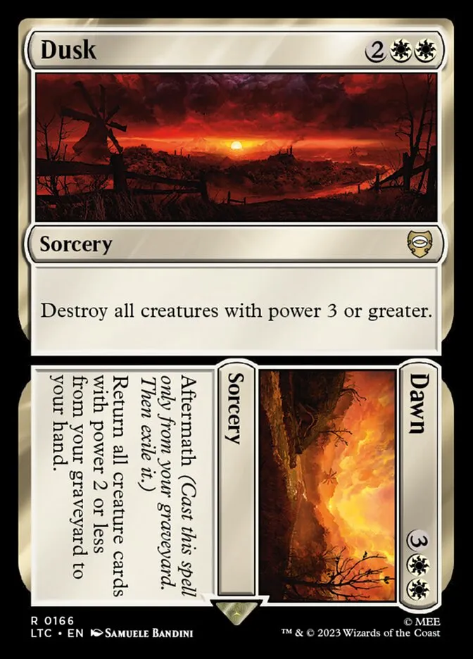 2023 Tales of Middle-earth Commander Dusk // Dawn #166 rare card image