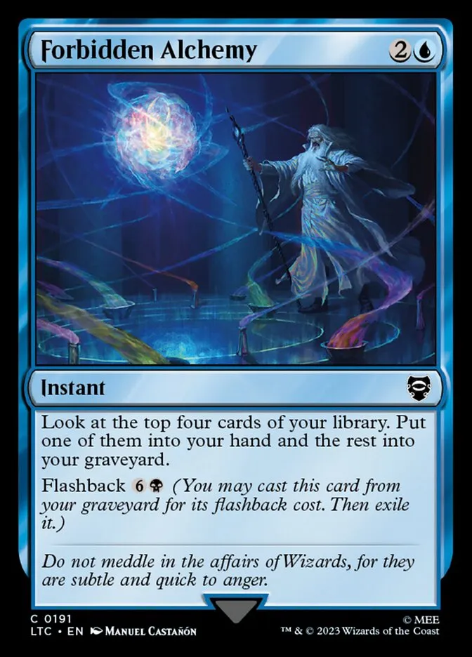 2023 Tales of Middle-earth Commander Forbidden Alchemy common #191 common card image