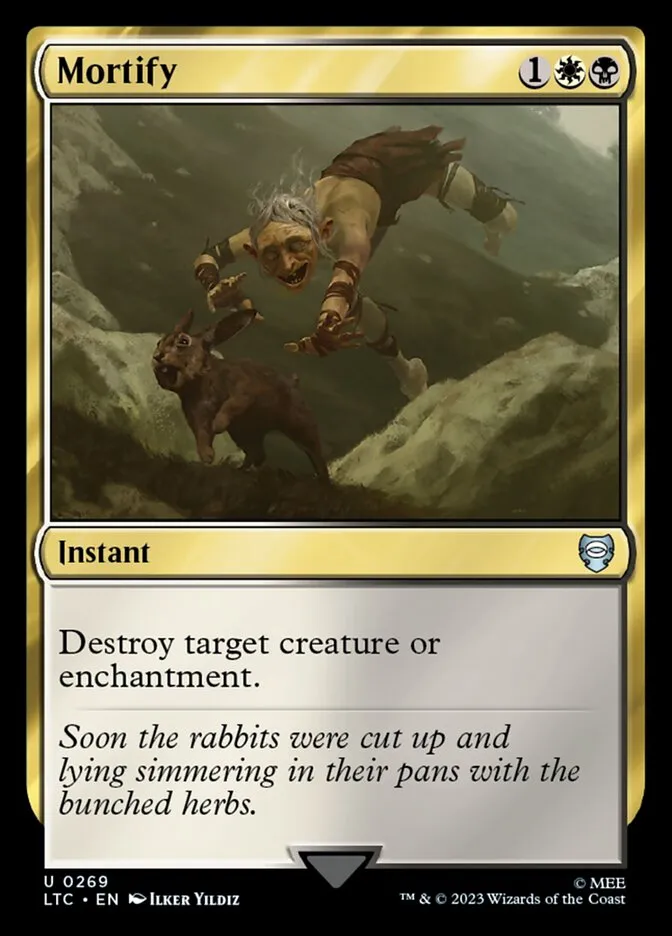 2023 Tales of Middle-earth Commander Mortify #269 uncommon card image