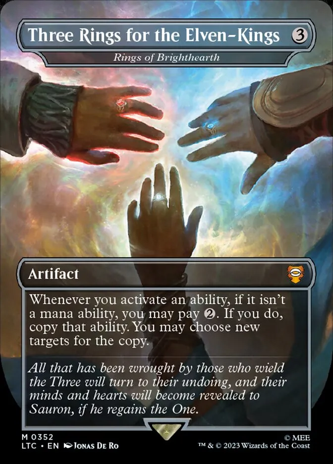 2023 Tales of Middle-earth Commander Rings of Brighthearth #352 mythic card image