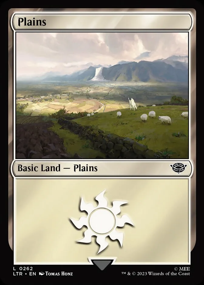 2023 The Lord of the Rings: Tales of Middle-earth Plains #262 common card image