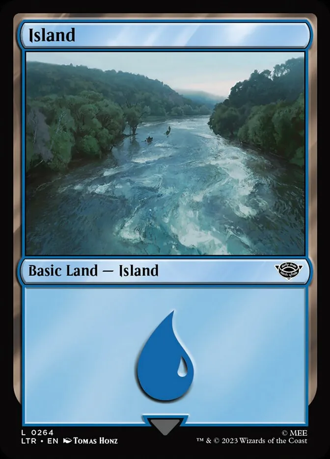 2023 The Lord of the Rings: Tales of Middle-earth Island #264 common card image
