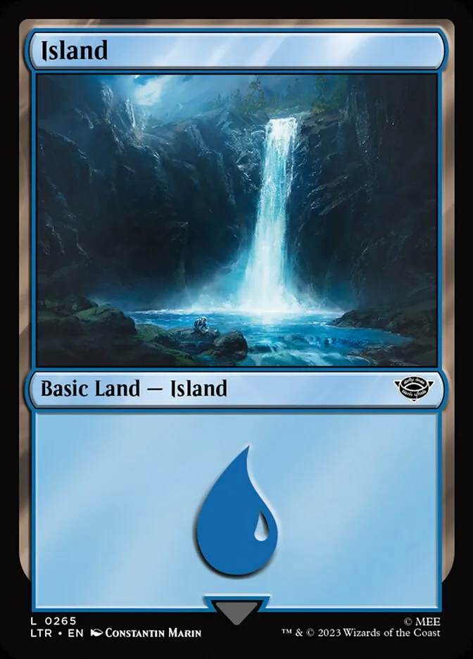2023 The Lord of the Rings: Tales of Middle-earth Island #265 common card image