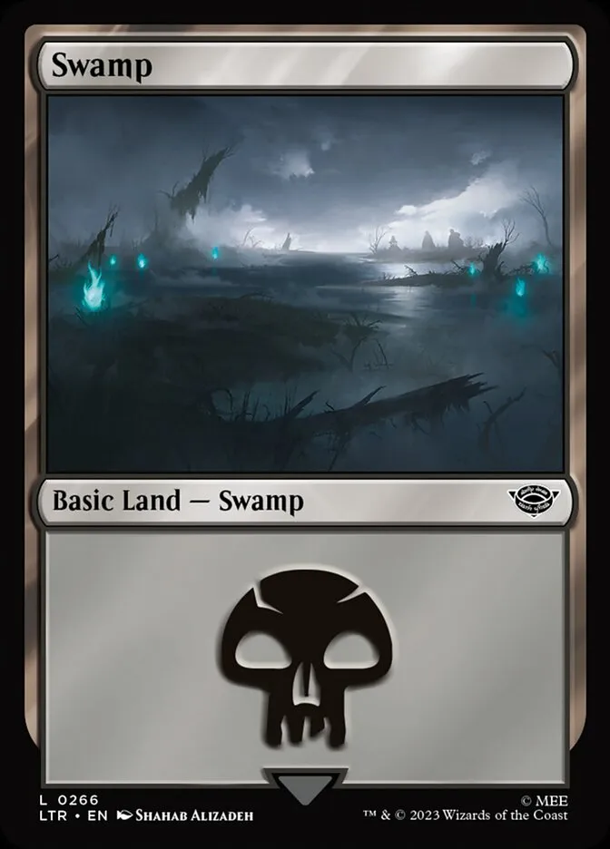 2023 The Lord of the Rings: Tales of Middle-earth Swamp #266 common card image