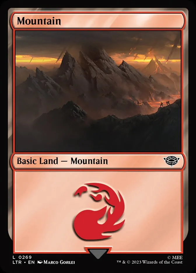 2023 The Lord of the Rings: Tales of Middle-earth Mountain #269 common card image