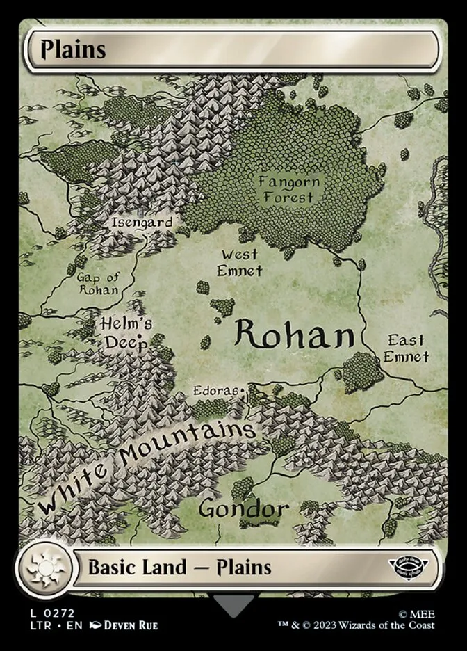 2023 The Lord of the Rings: Tales of Middle-earth Plains #272 common card image