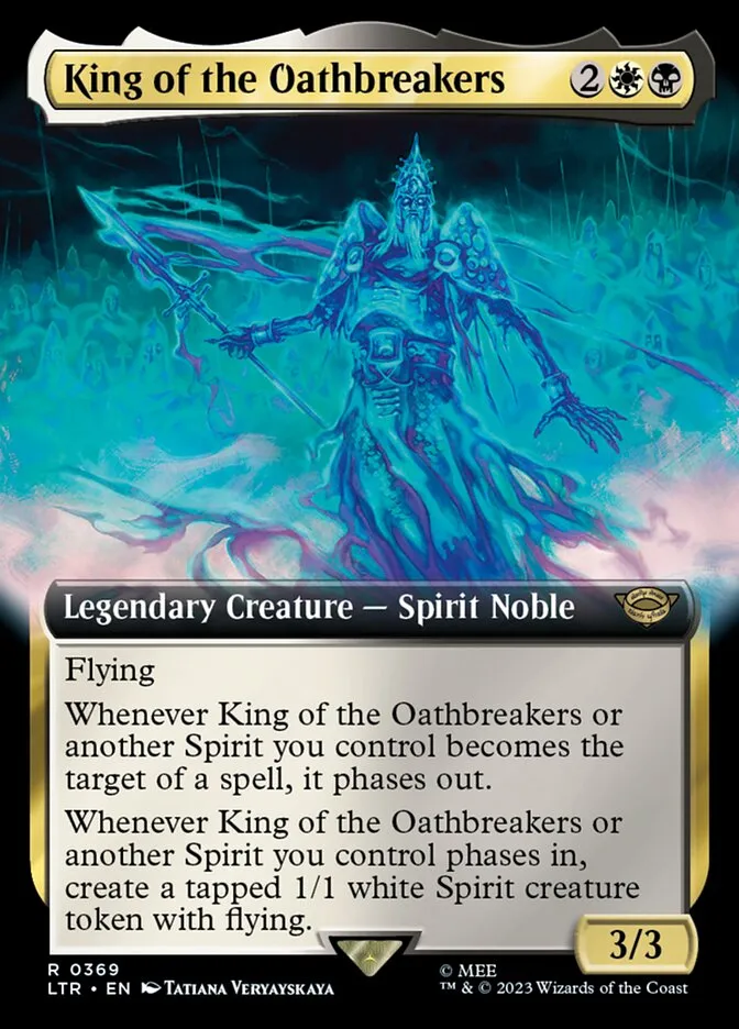 2023 The Lord of the Rings: Tales of Middle-earth King of the Oathbreakers #369 rare card image