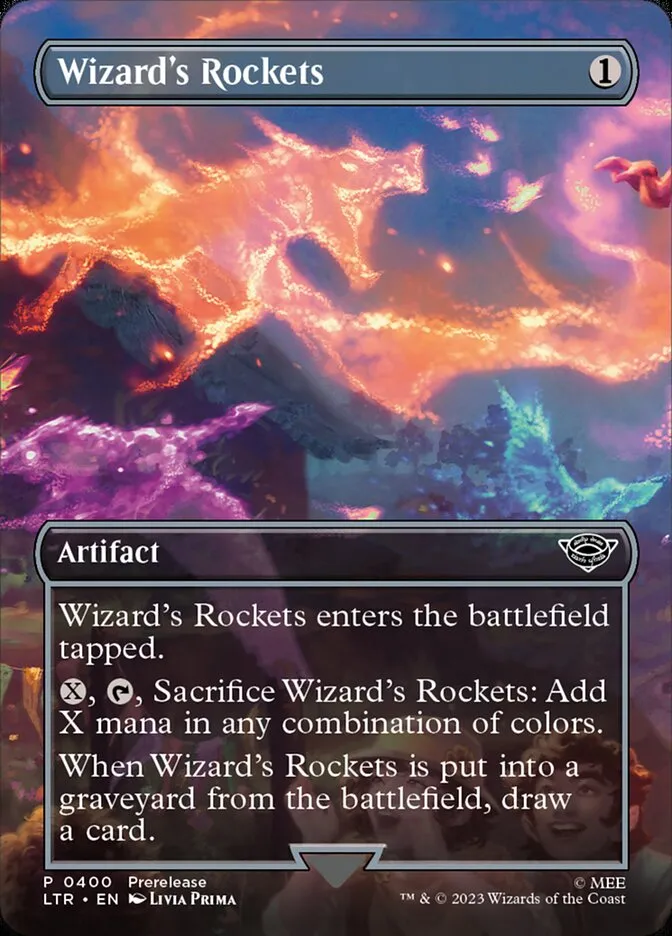 2023 The Lord of the Rings: Tales of Middle-earth Wizard's Rockets #400 common card image