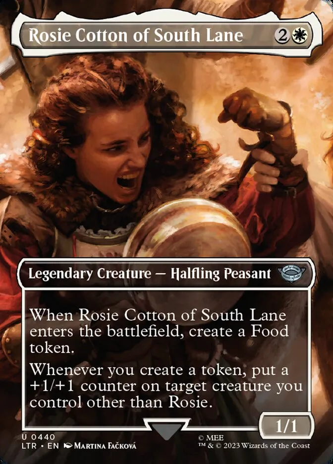 2023 The Lord of the Rings: Tales of Middle-earth Rosie Cotton of South Lane #440 uncommon card image