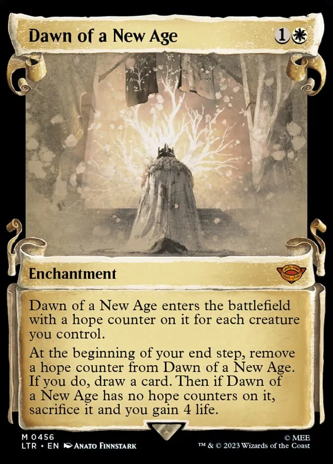 2023 The Lord of the Rings: Tales of Middle-earth Dawn of a New Age #456 mythic card image