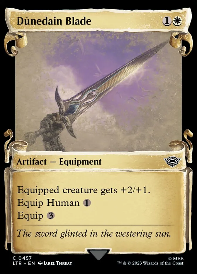 2023 The Lord of the Rings: Tales of Middle-earth Dúnedain Blade #457 common card image