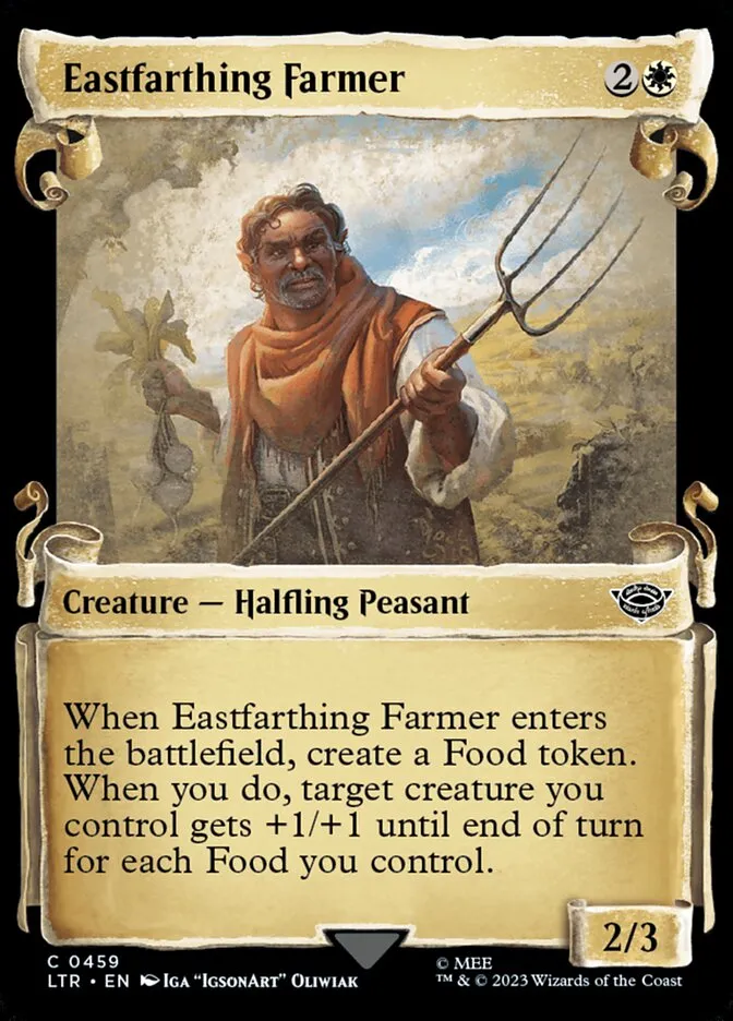 2023 The Lord of the Rings: Tales of Middle-earth Eastfarthing Farmer #459 common card image