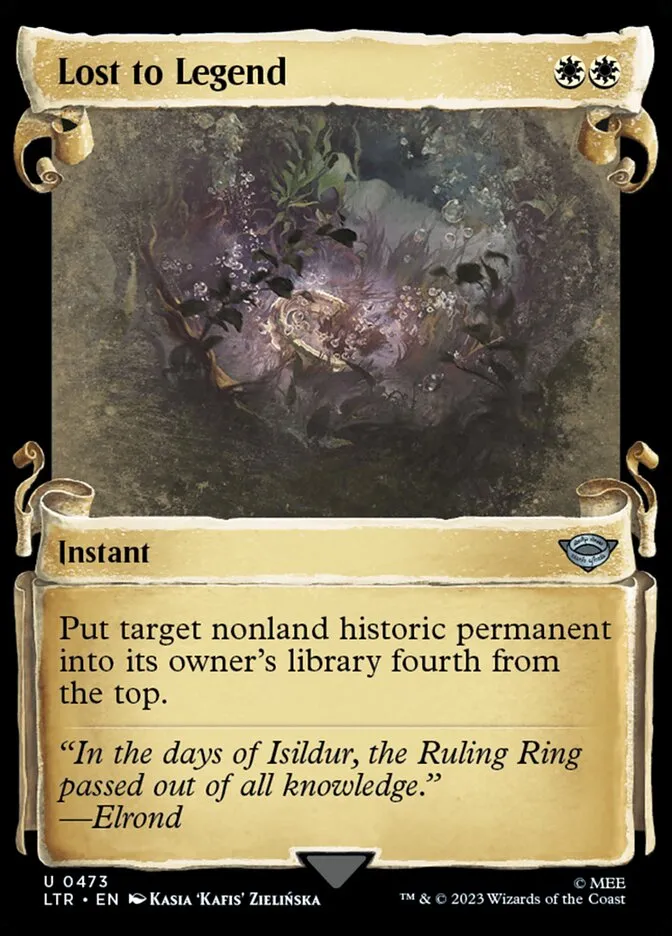 2023 The Lord of the Rings: Tales of Middle-earth Lost to Legend #473 uncommon card image