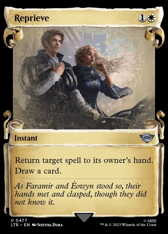 2023 The Lord of the Rings: Tales of Middle-earth Reprieve #477 uncommon card image