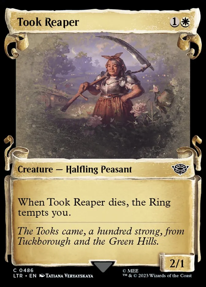 2023 The Lord of the Rings: Tales of Middle-earth Took Reaper #486 common card image