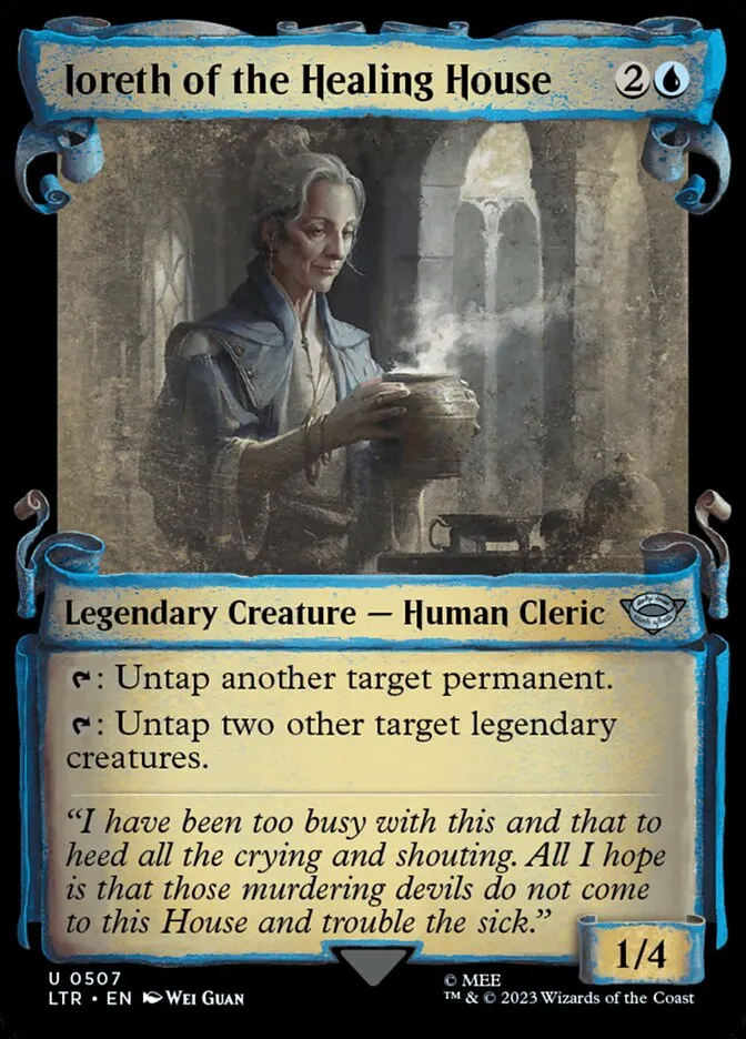 2023 The Lord of the Rings: Tales of Middle-earth Ioreth of the Healing House #507 uncommon card image