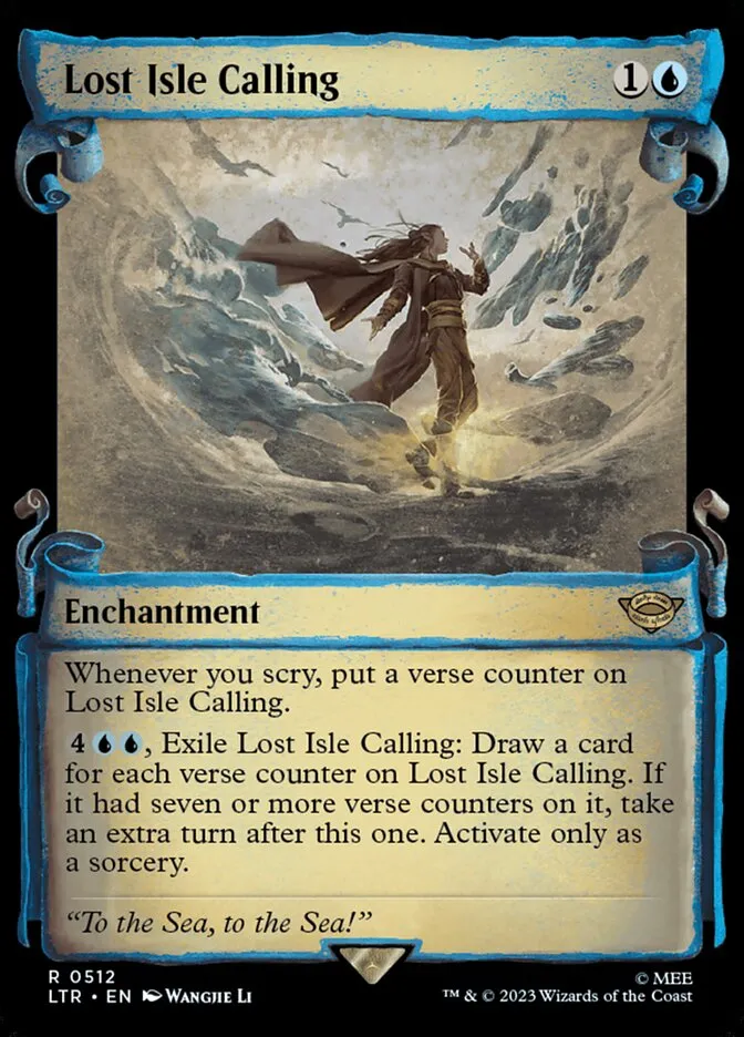 2023 The Lord of the Rings: Tales of Middle-earth Lost Isle Calling #512 rare card image