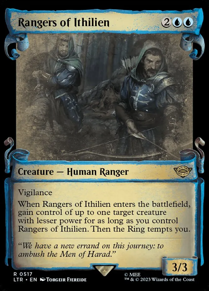 2023 The Lord of the Rings: Tales of Middle-earth Rangers of Ithilien #517 rare card image