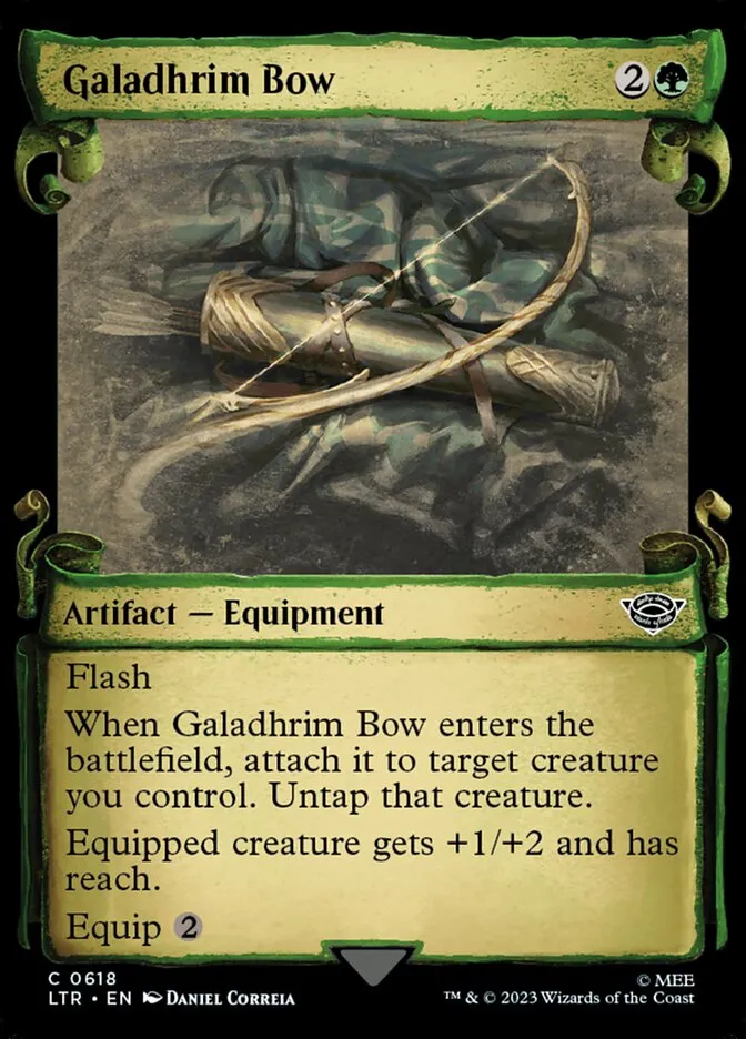 2023 The Lord of the Rings: Tales of Middle-earth Galadhrim Bow #618 common card image