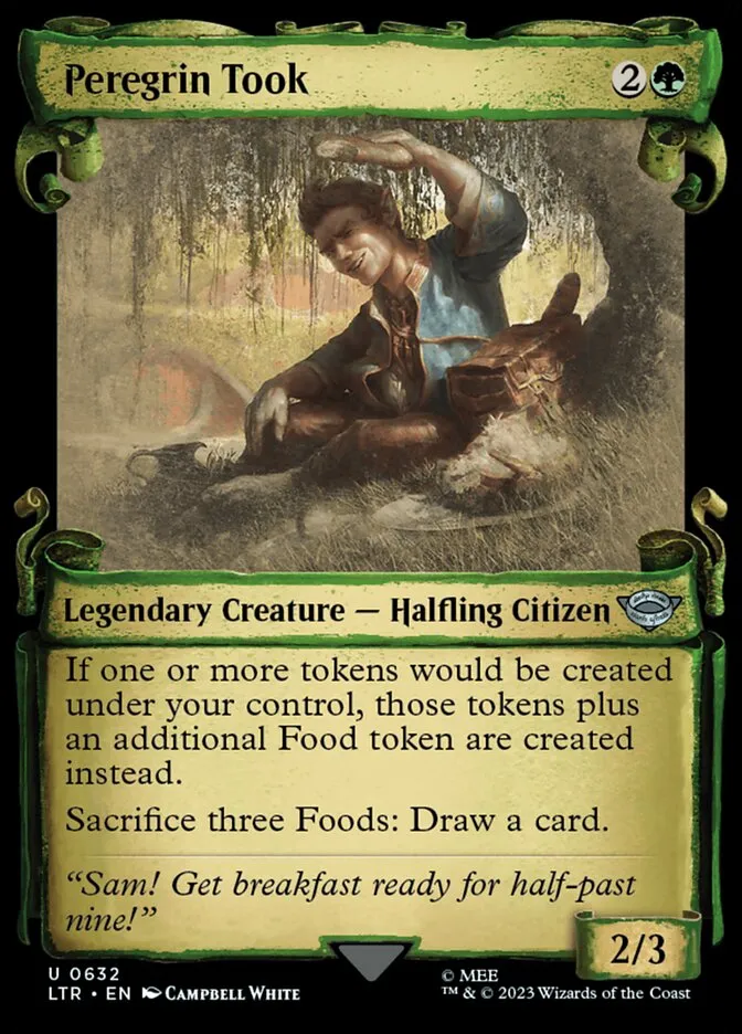 2023 The Lord of the Rings: Tales of Middle-earth Peregrin Took #632 uncommon card image