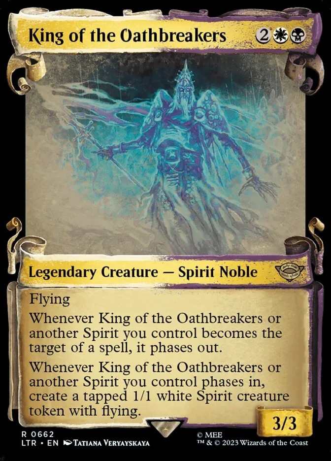 2023 The Lord of the Rings: Tales of Middle-earth King of the Oathbreakers #662 rare card image