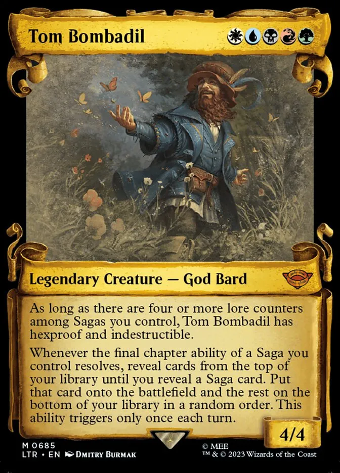 2023 The Lord of the Rings: Tales of Middle-earth Tom Bombadil #685 mythic card image