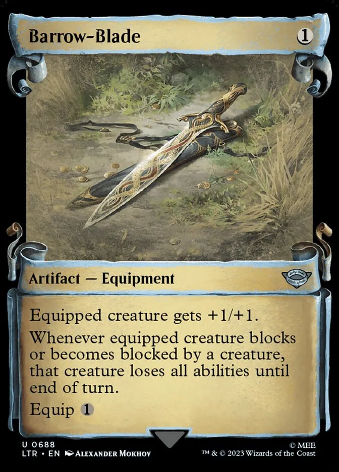 2023 The Lord of the Rings: Tales of Middle-earth Barrow-Blade #688 uncommon card image