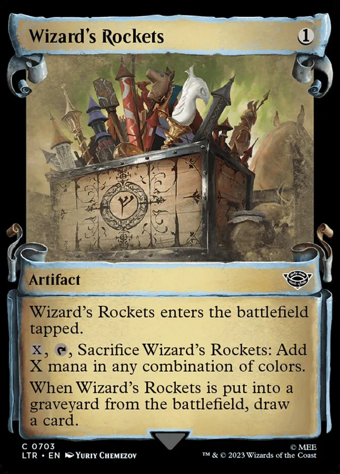 2023 The Lord of the Rings: Tales of Middle-earth Wizard's Rockets #703 common card image