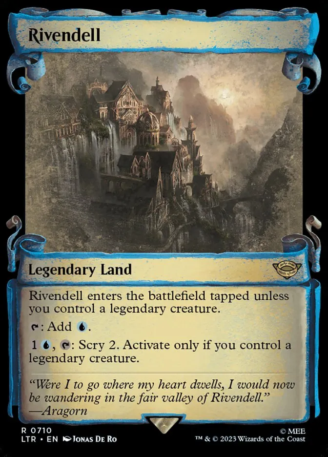 2023 The Lord of the Rings: Tales of Middle-earth Rivendell #710 rare card image
