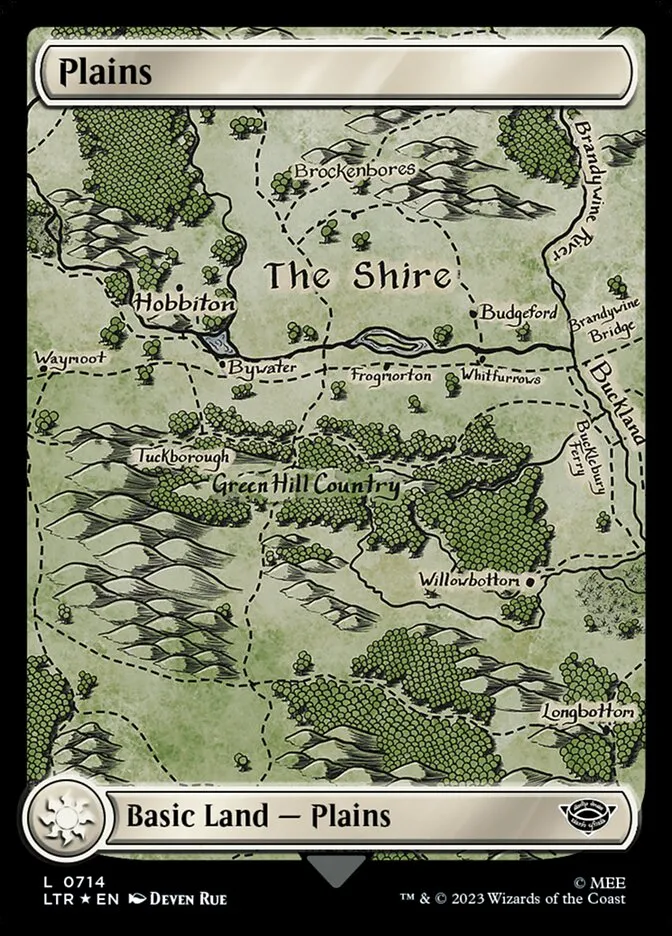 2023 The Lord of the Rings: Tales of Middle-earth Plains #714 common card image