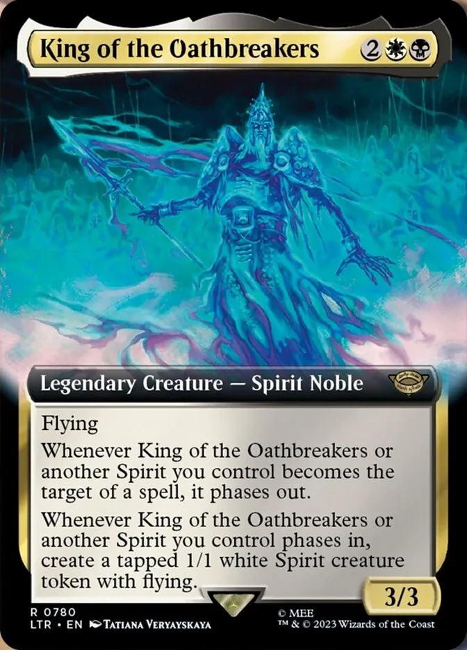 2023 The Lord of the Rings: Tales of Middle-earth King of the Oathbreakers #780 rare card image