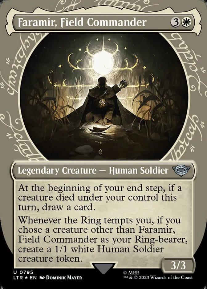 2023 The Lord of the Rings: Tales of Middle-earth Faramir, Field Commander #795 uncommon card image