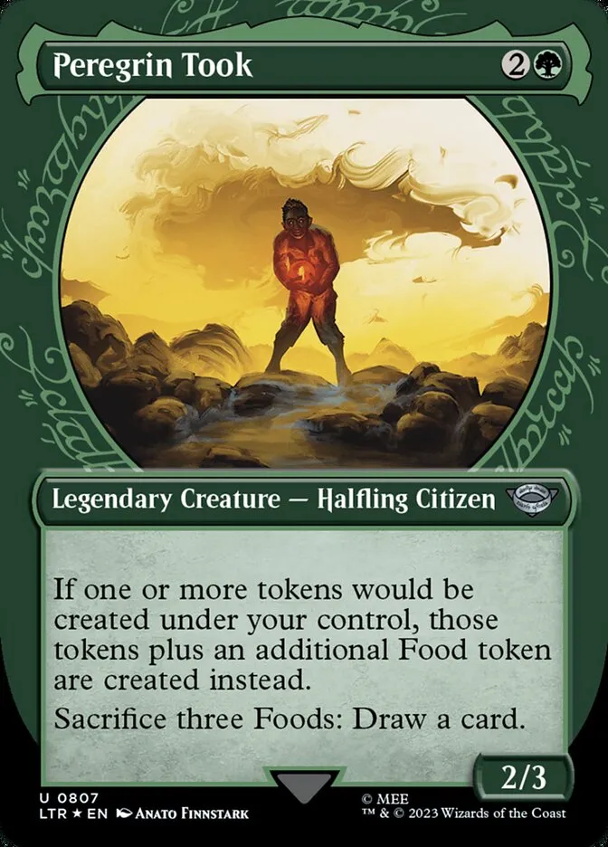 2023 The Lord of the Rings: Tales of Middle-earth Peregrin Took #807 uncommon card image