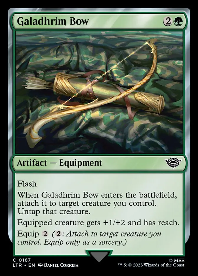2023 The Lord of the Rings: Tales of Middle-earth Galadhrim Bow #167 common card image