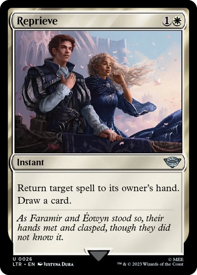 2023 The Lord of the Rings: Tales of Middle-earth Reprieve #26 uncommon card image