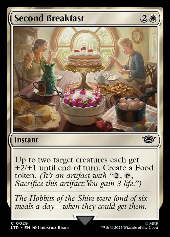 2023 The Lord of the Rings: Tales of Middle-earth Second Breakfast #29 common card image