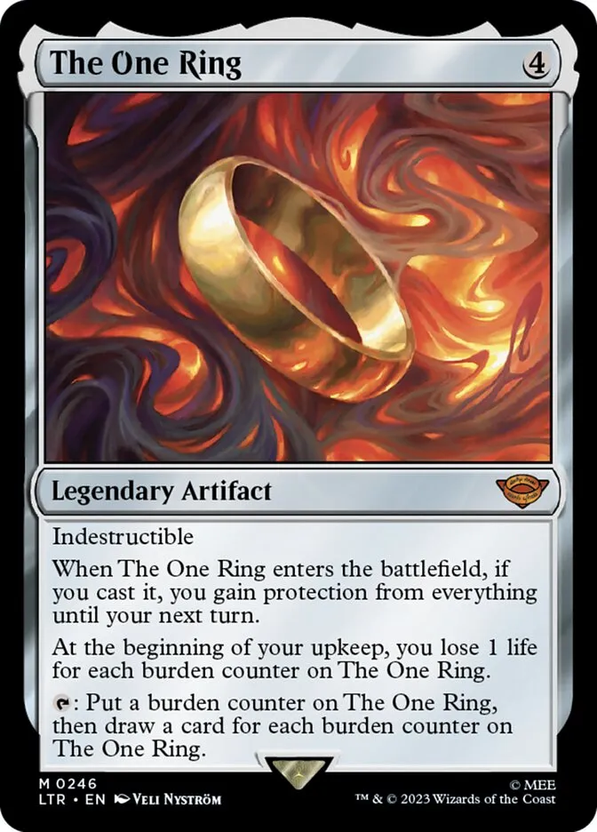 2023 The Lord of the Rings: Tales of Middle-earth The One Ring #246 mythic card image