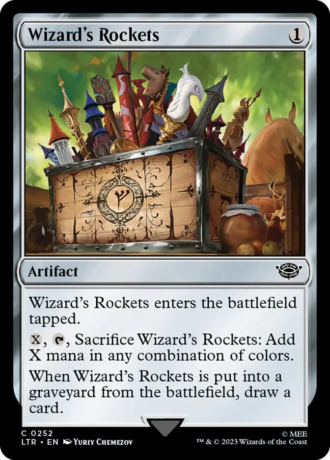 2023 The Lord of the Rings: Tales of Middle-earth Wizard's Rockets #252 common card image