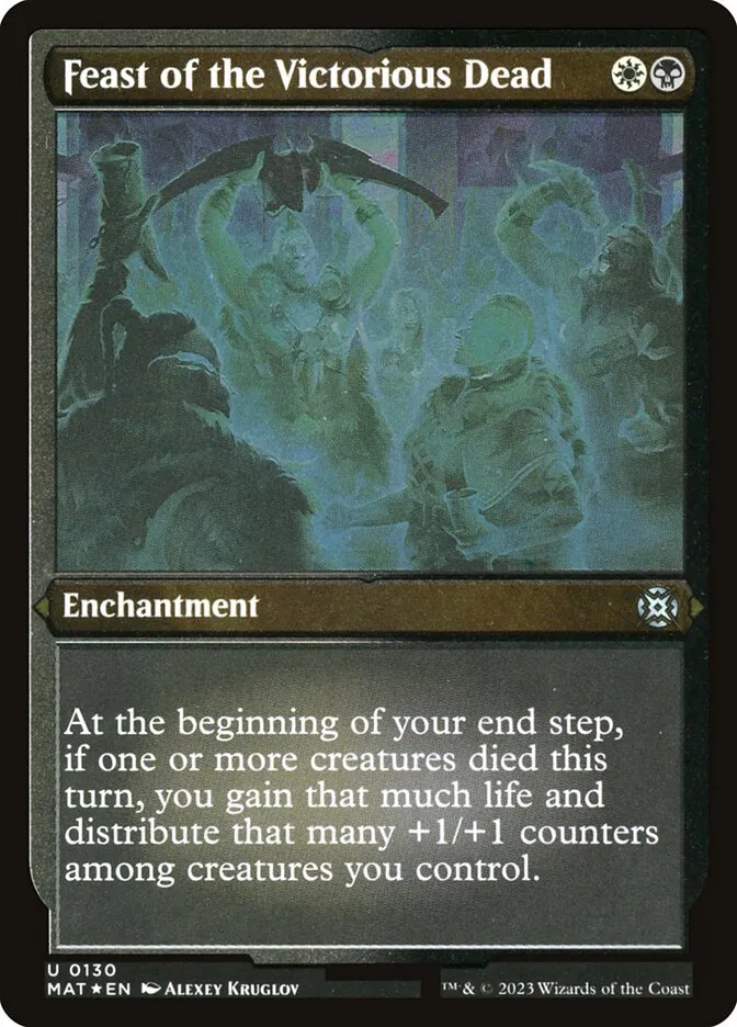 2023 March of the Machine: The Aftermath Feast of the Victorious Dead uncommon #130 uncommon card image