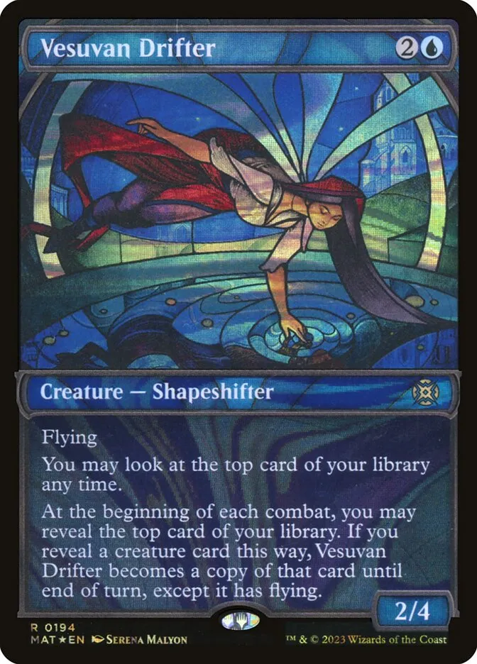 2023 March of the Machine: The Aftermath Vesuvan Drifter #194 rare card image