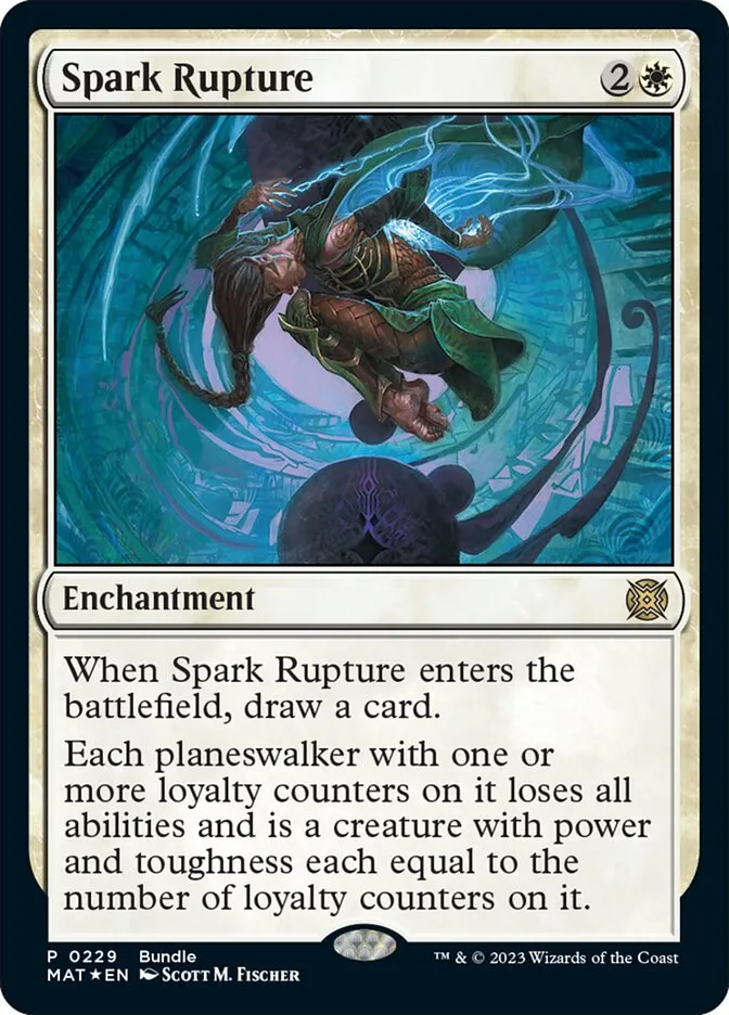 2023 March of the Machine: The Aftermath Spark Rupture #229 rare card image