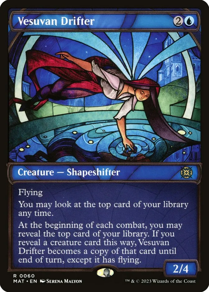 2023 March of the Machine: The Aftermath Vesuvan Drifter rare #60 rare card image